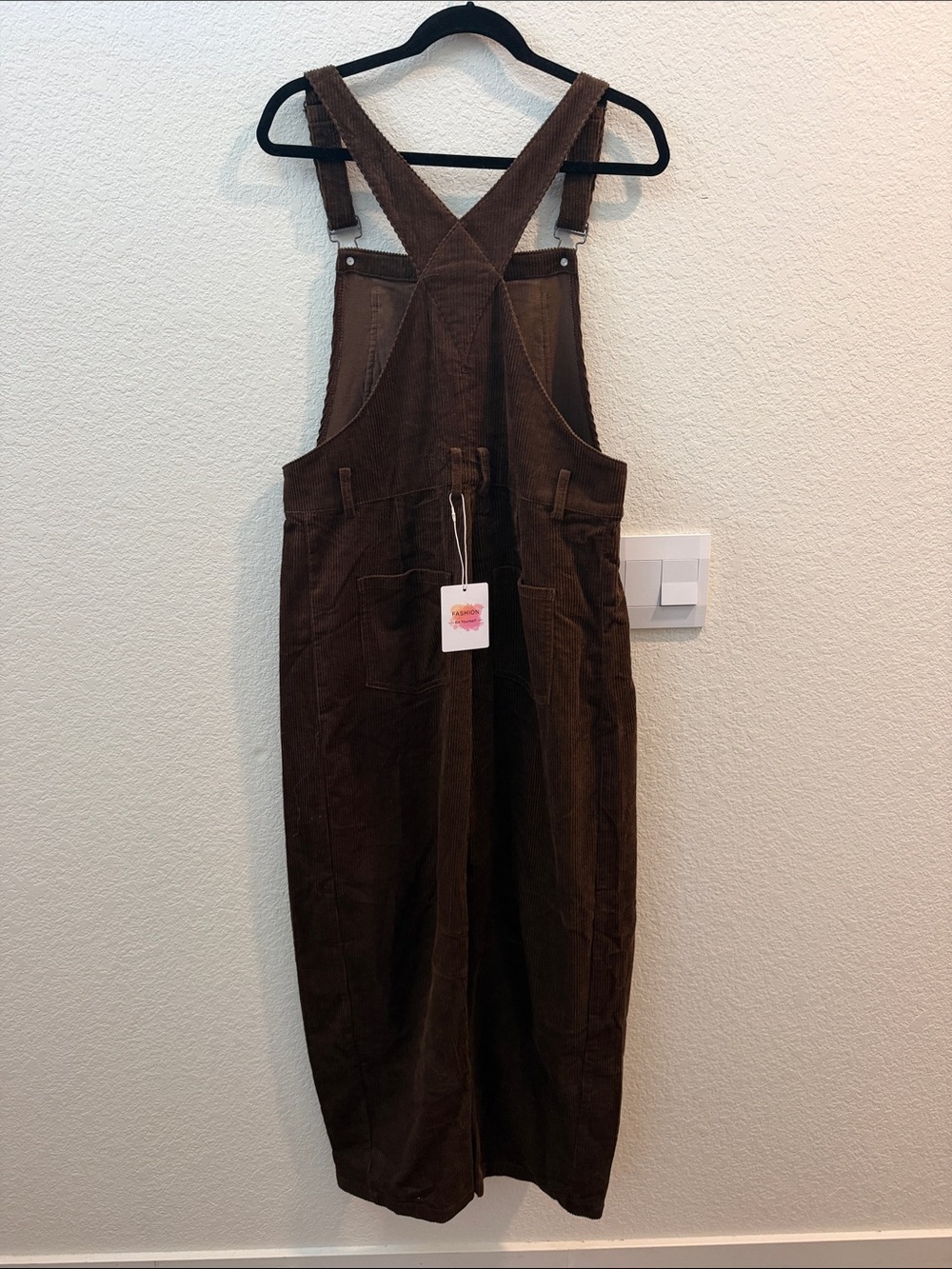 NWTS Barrel Corduroy Overalls - Picture 3 of 4
